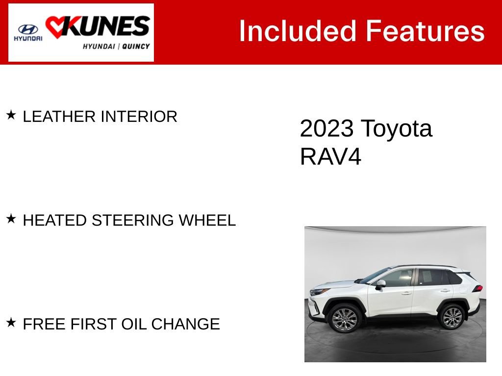 Used 2023 Toyota RAV4 XLE Premium AWD/4WD image 3