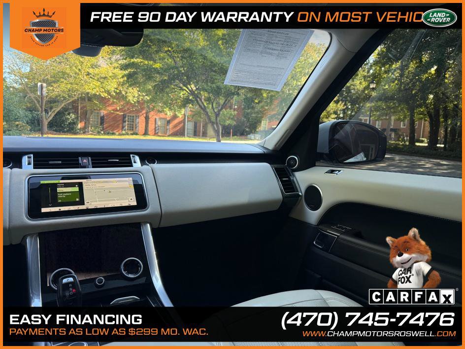 Used 2019 Land Rover Range Rover Sport HSE AWD/4WD image 32