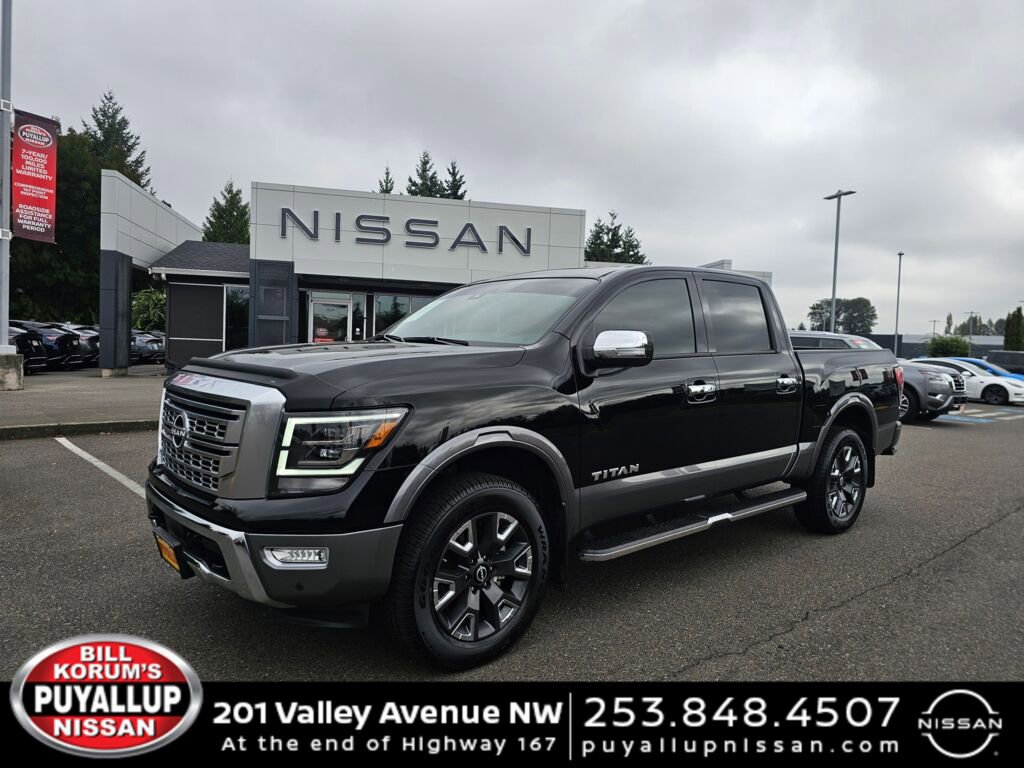 Certified 2024 Nissan Titan Platinum Reserve w/ Moonroof Package image 1