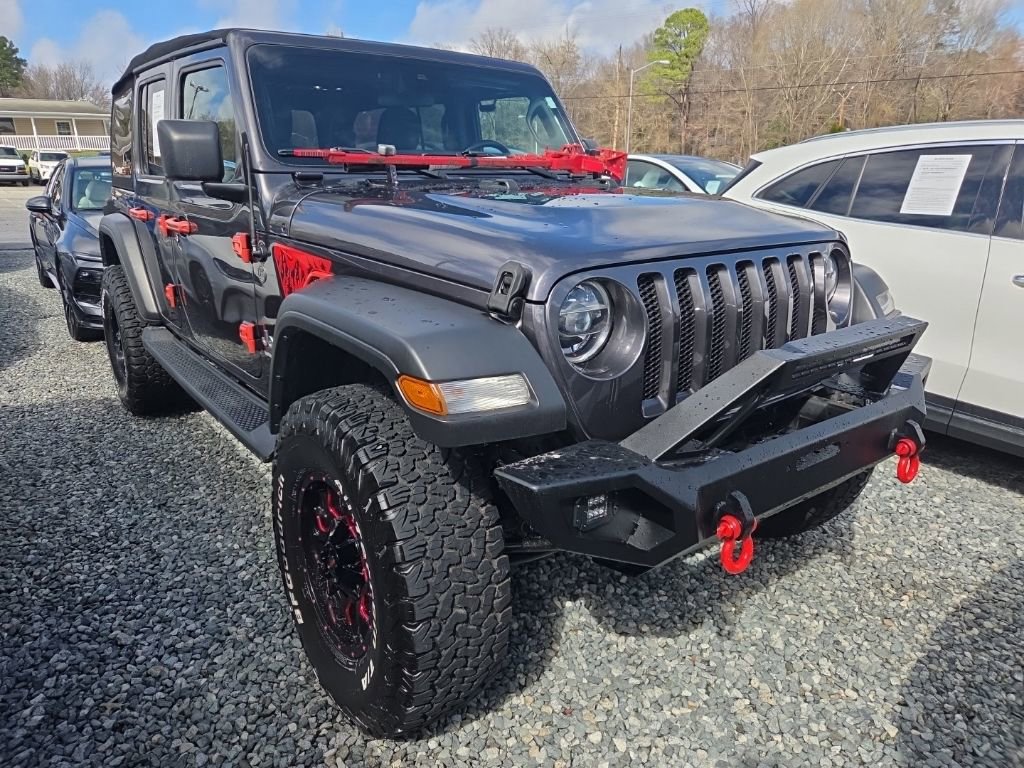 Used 2021 Jeep Wrangler Unlimited Sport image 2