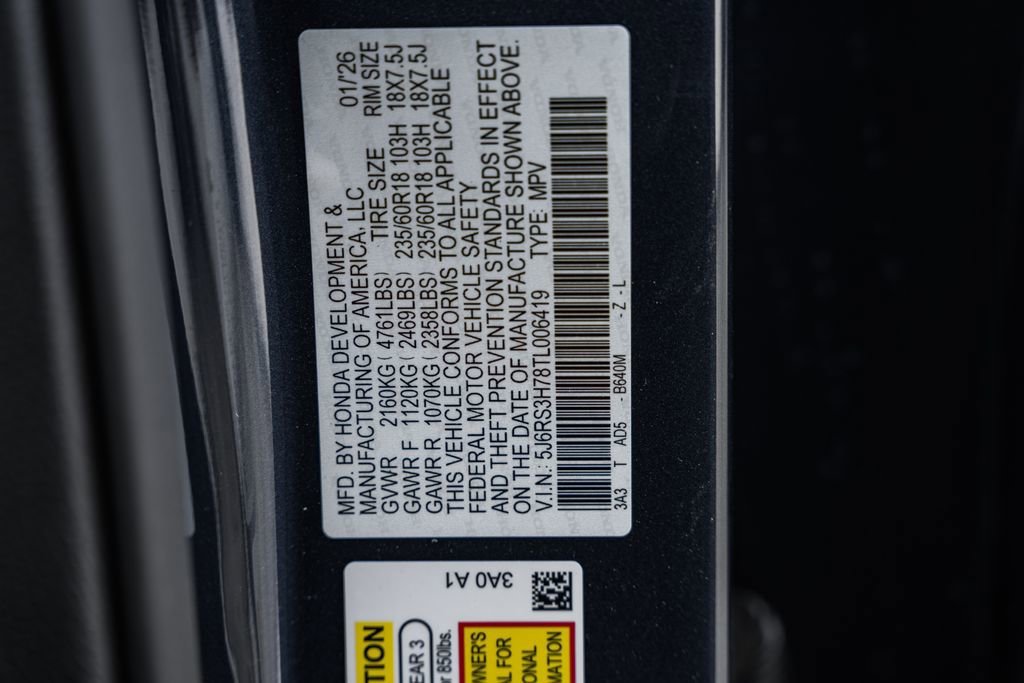 New 2026 Honda CR-V EX-L image 40