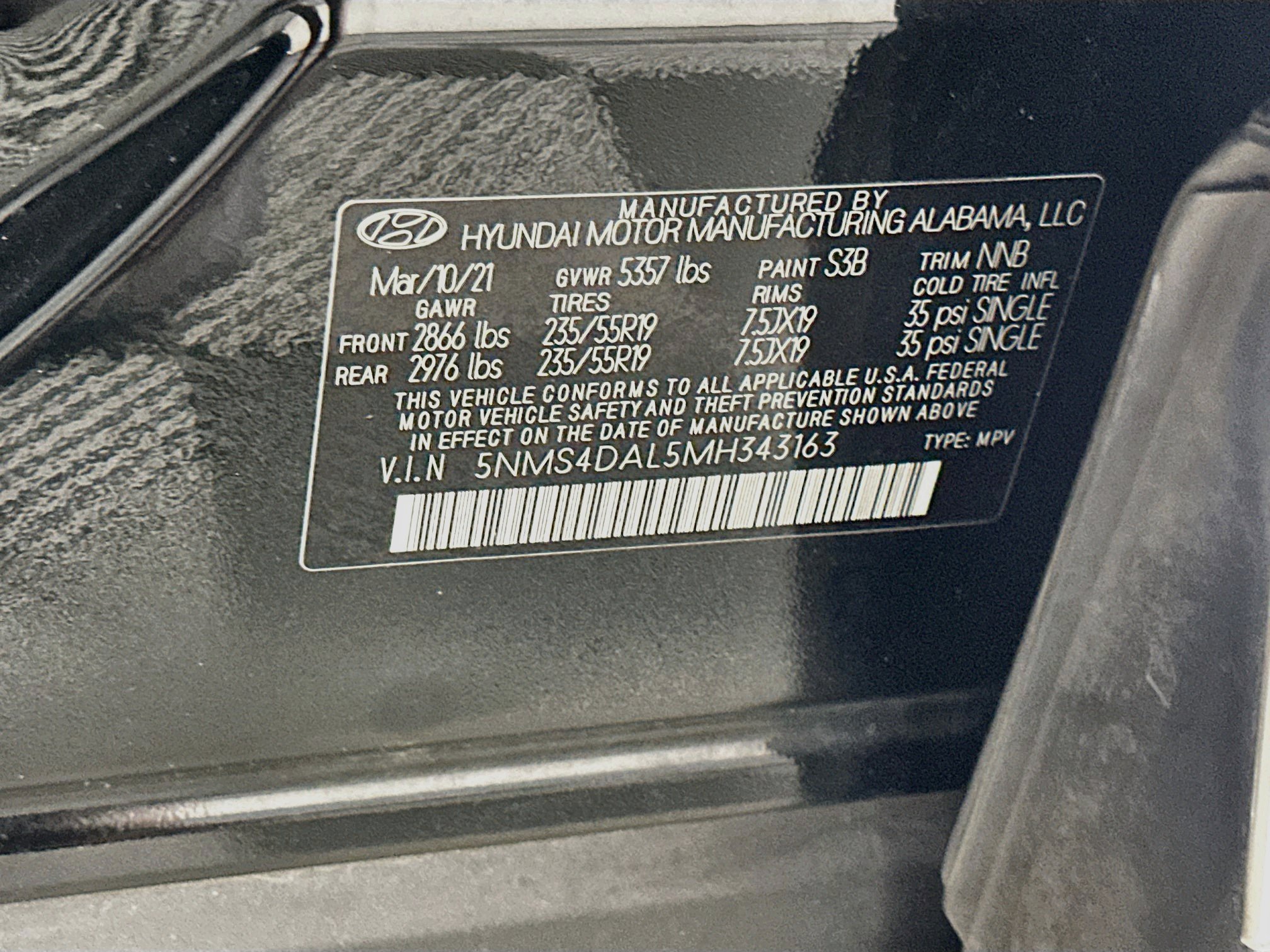 Used 2021 Hyundai Santa Fe Limited AWD/4WD image 12