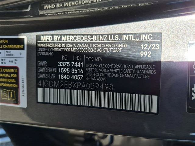 Certified 2023 Mercedes-Benz EQS 450+ 4MATIC SUV image 25