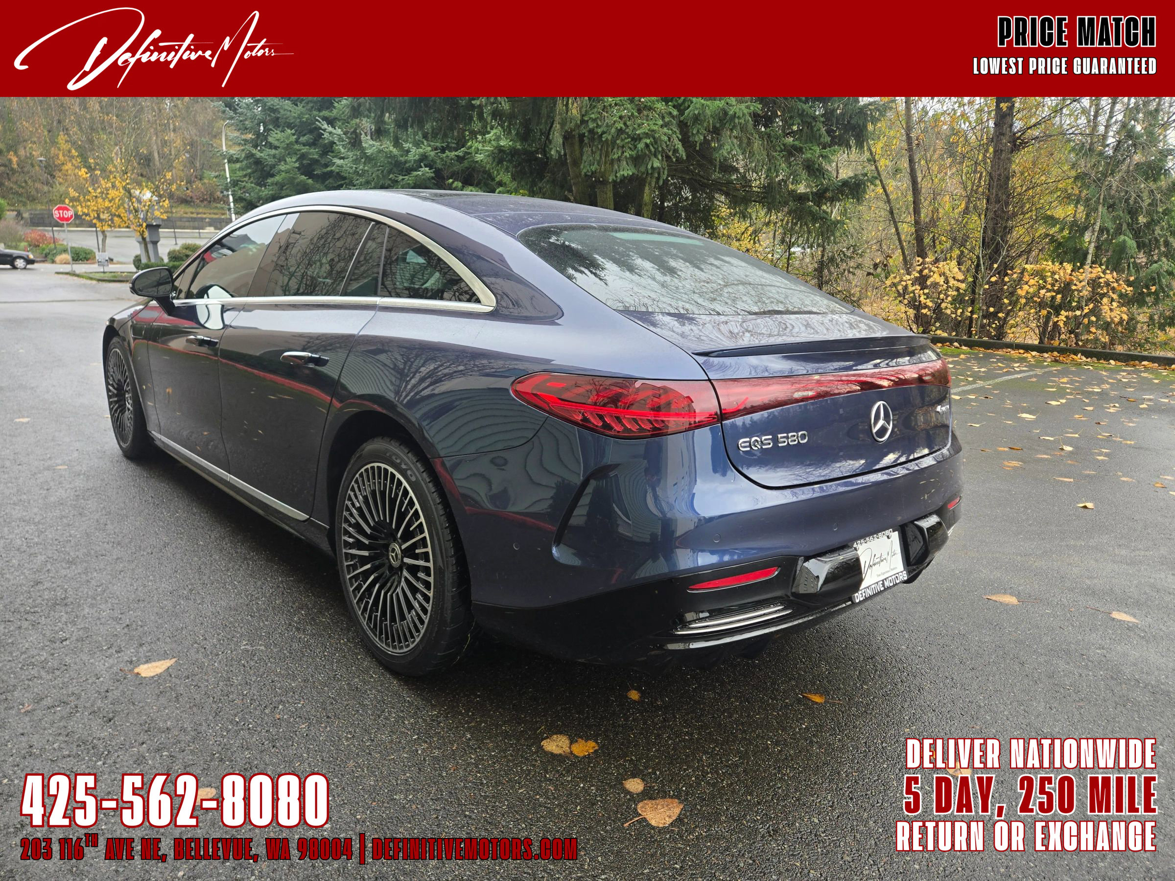 Used 2022 Mercedes-Benz EQS 580 4MATIC Sedan image 5