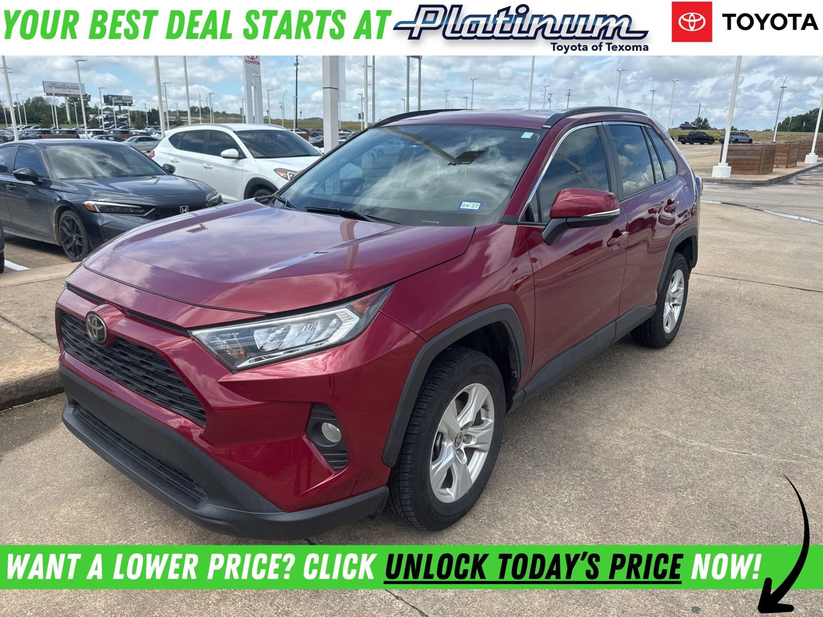 Used 2021 Toyota RAV4 XLE FWD image 1