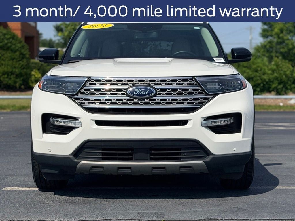 Certified 2021 Ford Explorer Limited w/ Equipment Group 301A RWD image 4