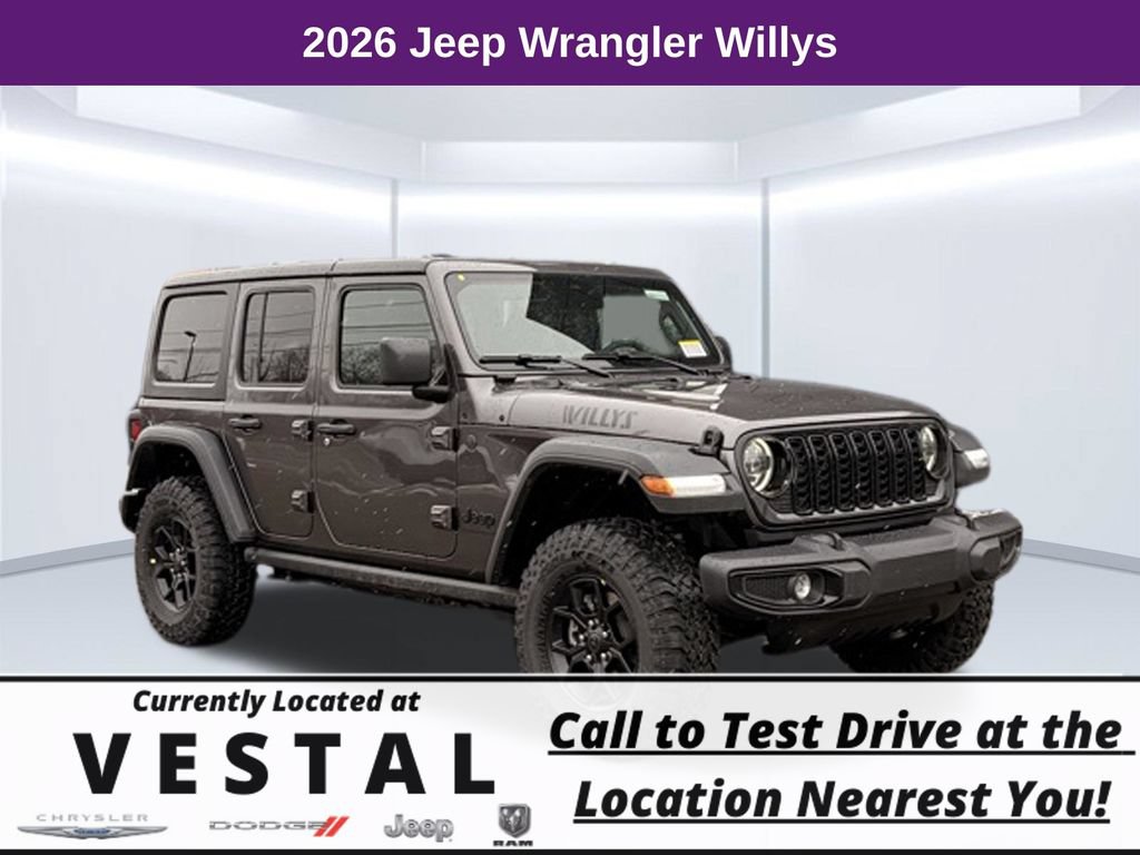 New 2026 Jeep Wrangler Unlimited Sport AWD/4WD image 1