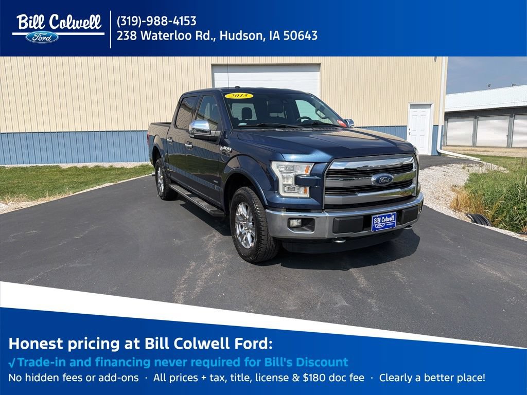 Used 2015 Ford F150 Lariat w/ Equipment Group 502A Luxury