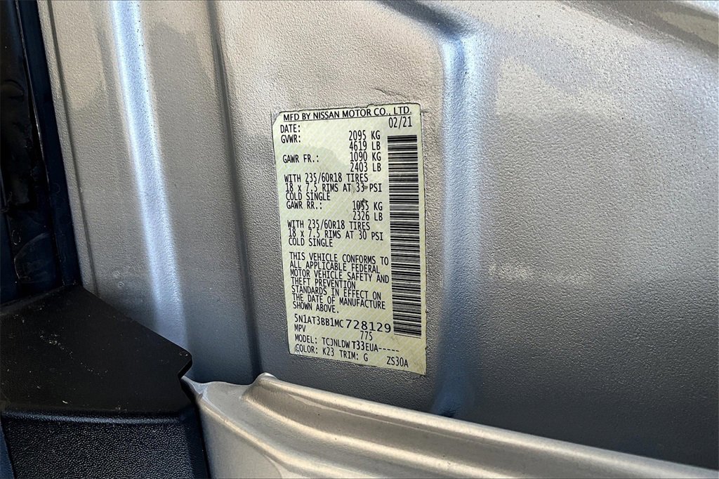 Used 2021 Nissan Rogue SV image 31