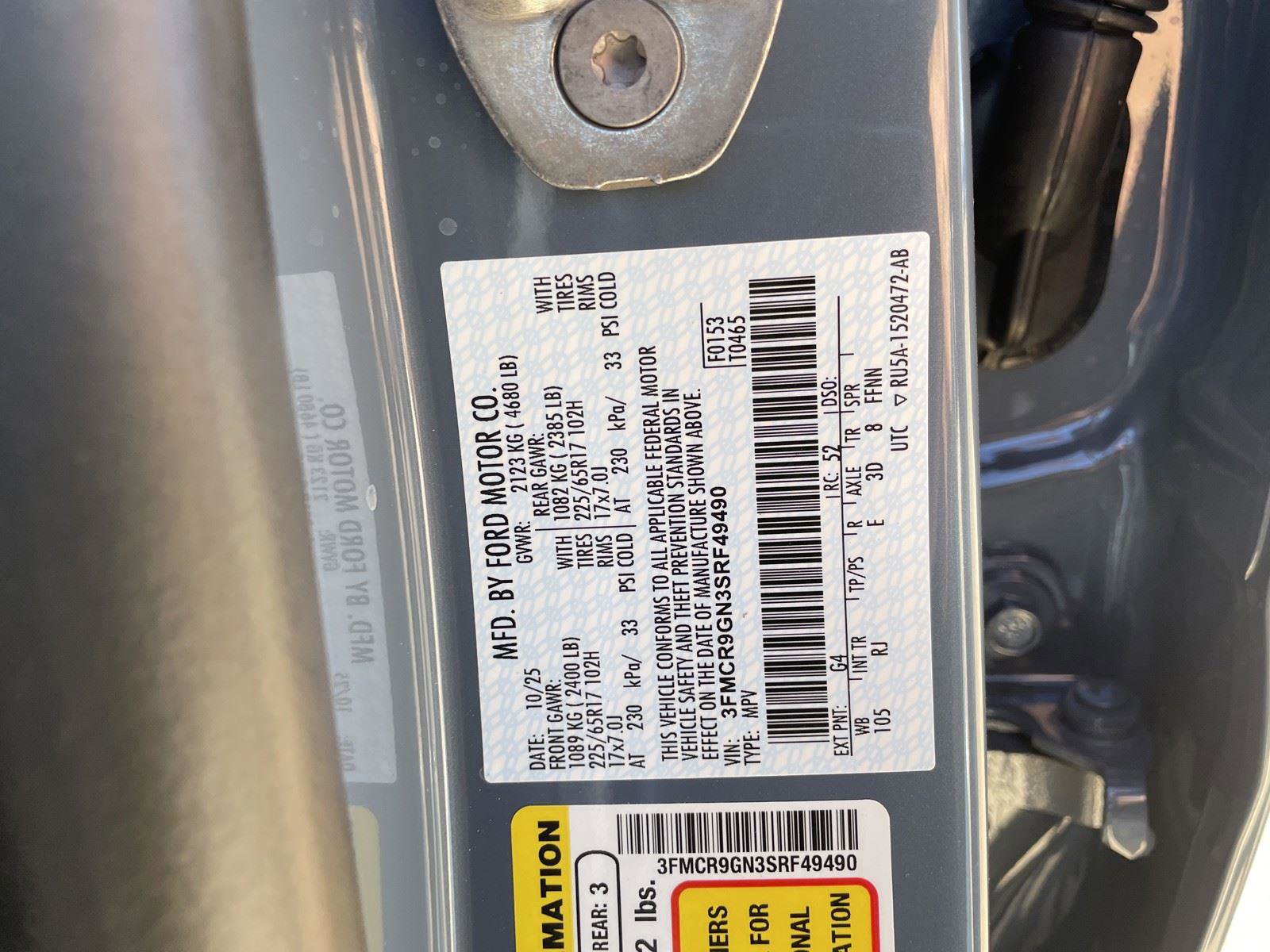 New 2025 Ford Bronco Sport Heritage w/ Convenience Package image 36