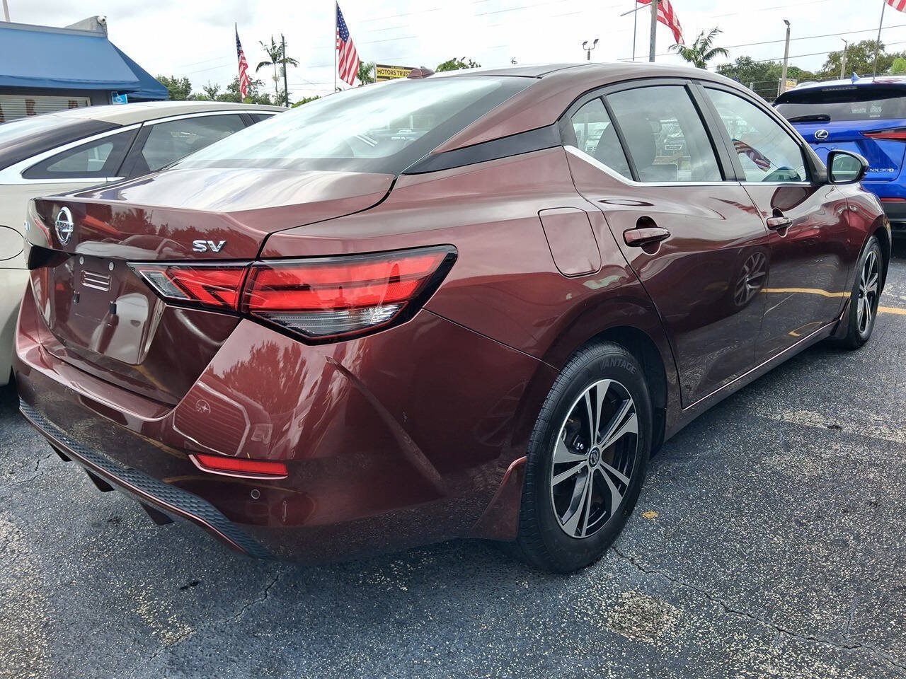 Used 2020 Nissan Sentra SV FWD image 4