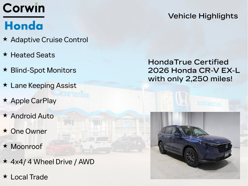 Used 2026 Honda CR-V EX-L image 9