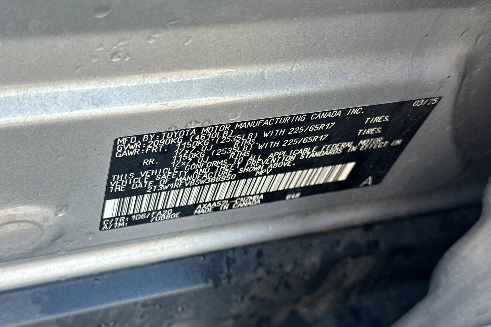 Used 2025 Toyota RAV4 XLE FWD image 53
