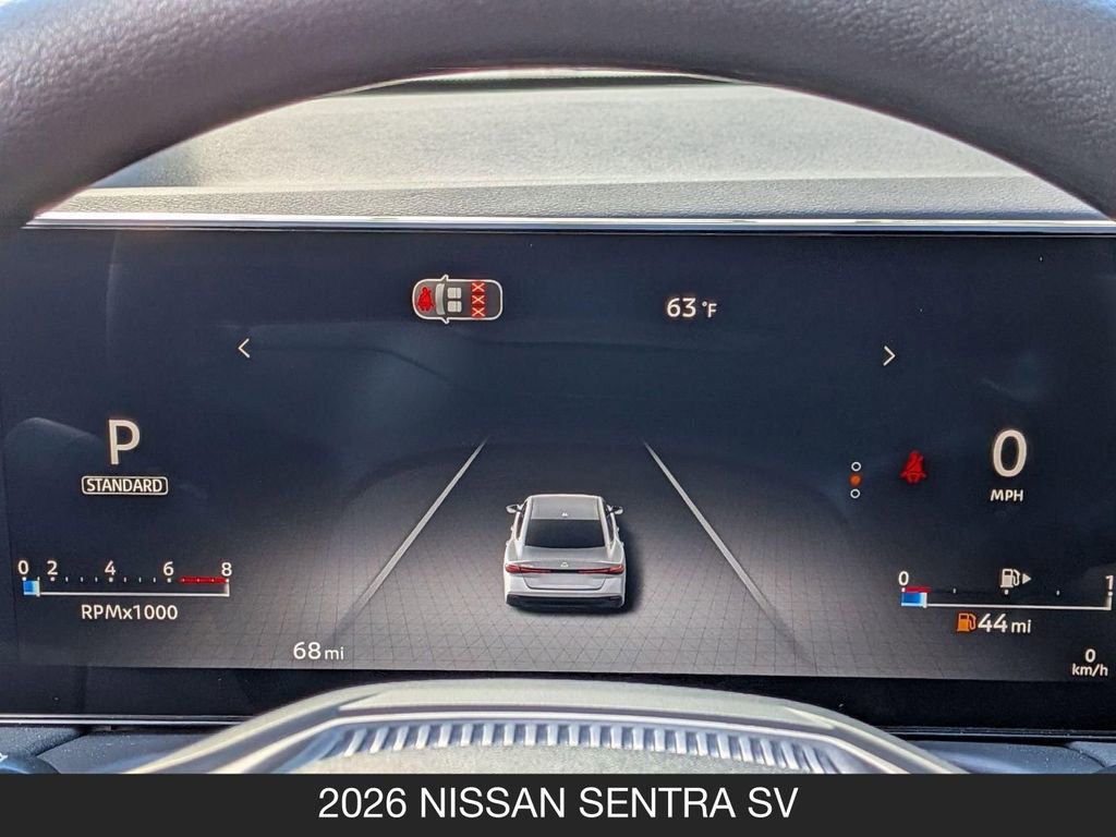 New 2026 Nissan Sentra SV w/ Floor Mat Package FWD image 19