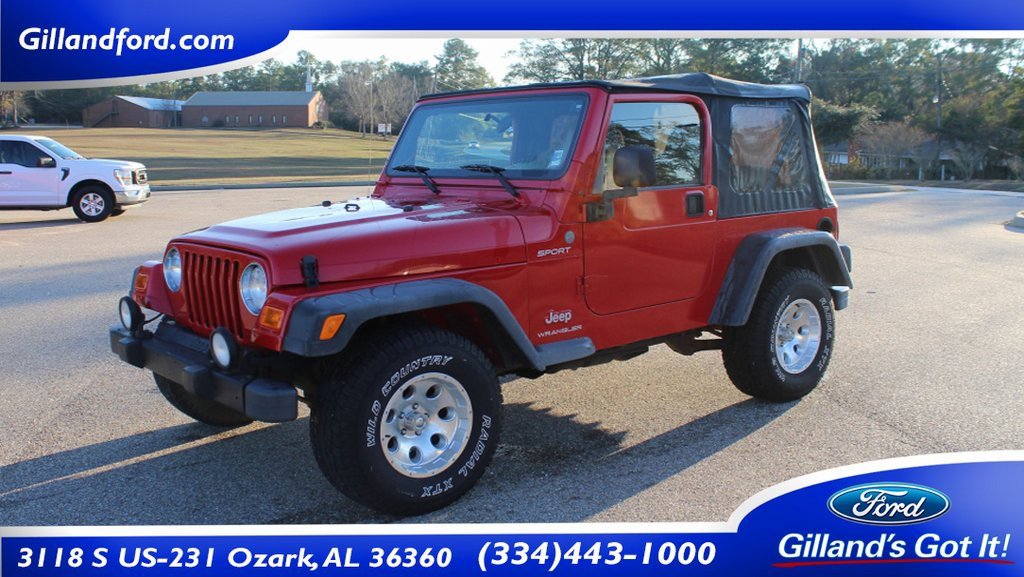 Used 2004 Jeep Wrangler Sport w/ 30" Tire & Wheel Group