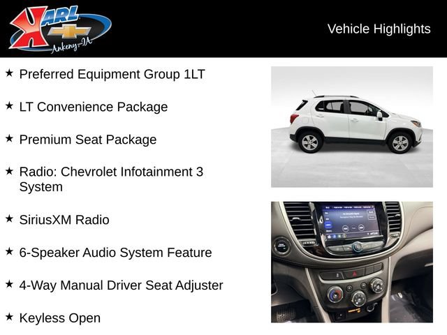 Certified 2021 Chevrolet Trax LT w/ Premium Seat Package FWD image 2