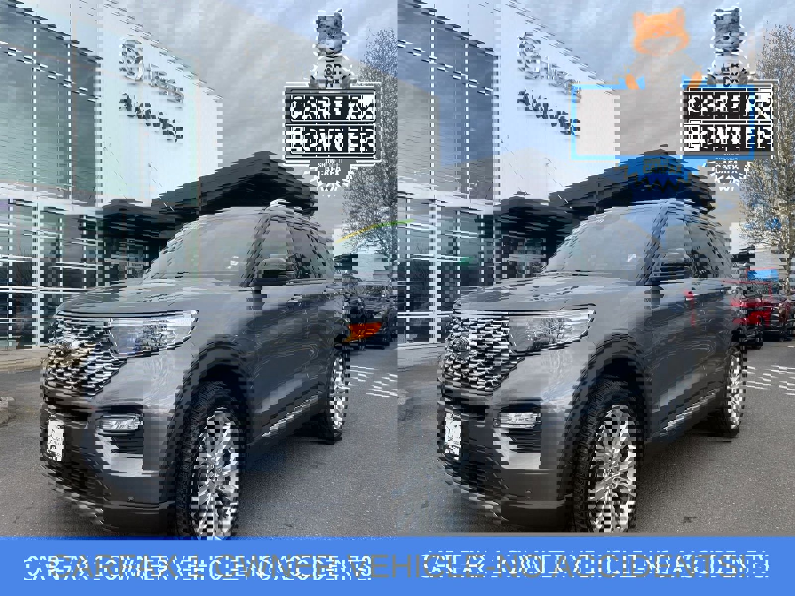 Used 2021 Ford Explorer Platinum w/ Equipment Group 601A AWD/4WD image 1