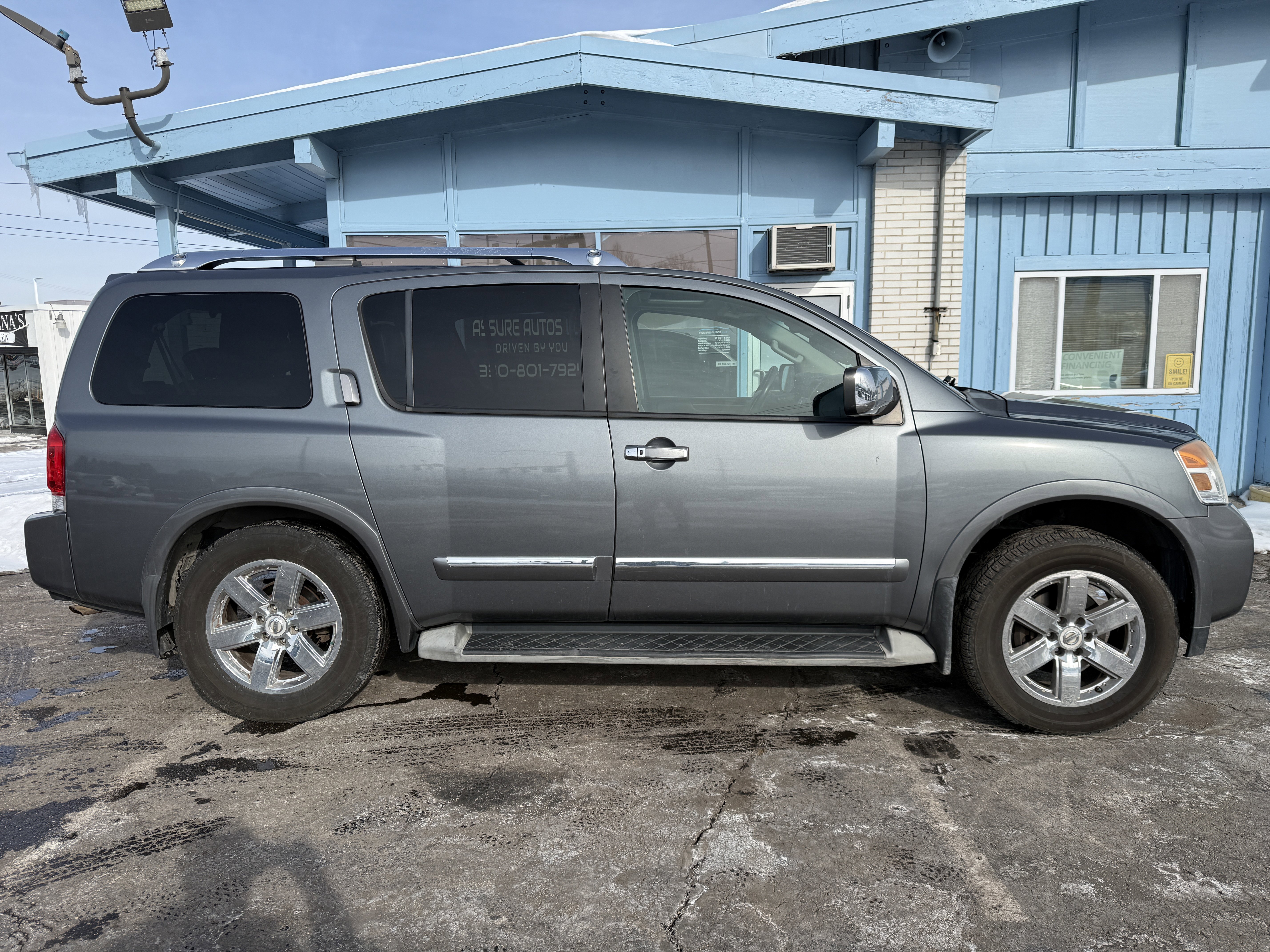 Used 2014 Nissan Armada Platinum w/ 2nd Row Captain Seat Package image 6