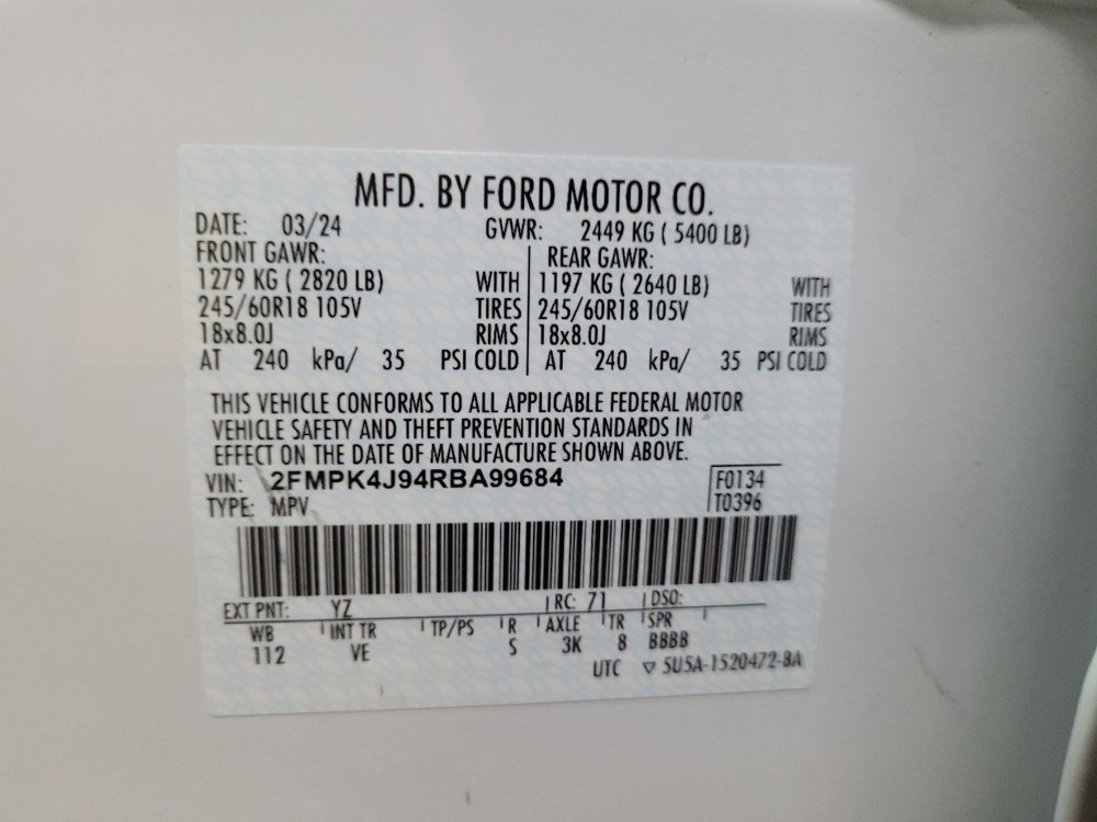Used 2024 Ford Edge SEL image 33