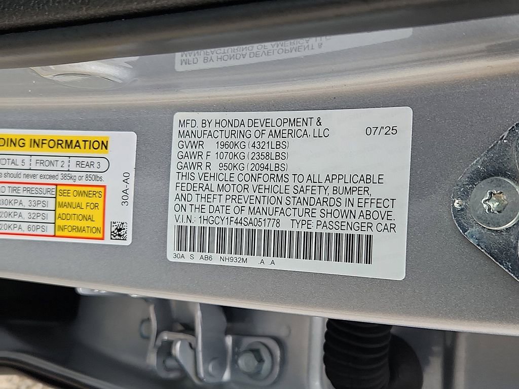 Used 2025 Honda Accord SE image 15