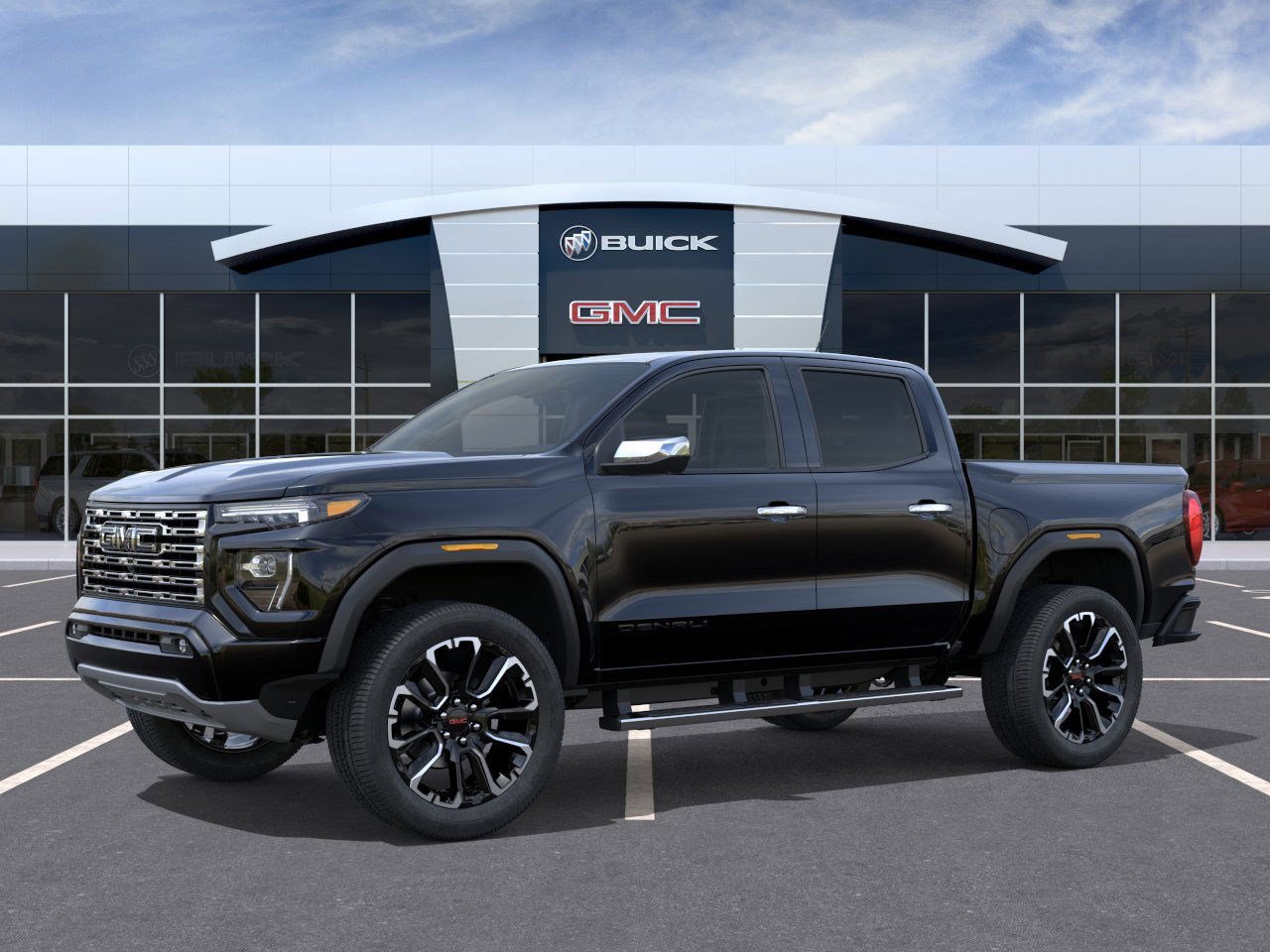 New 2026 GMC Canyon Denali w/ LPO, Black Badging Package image 2