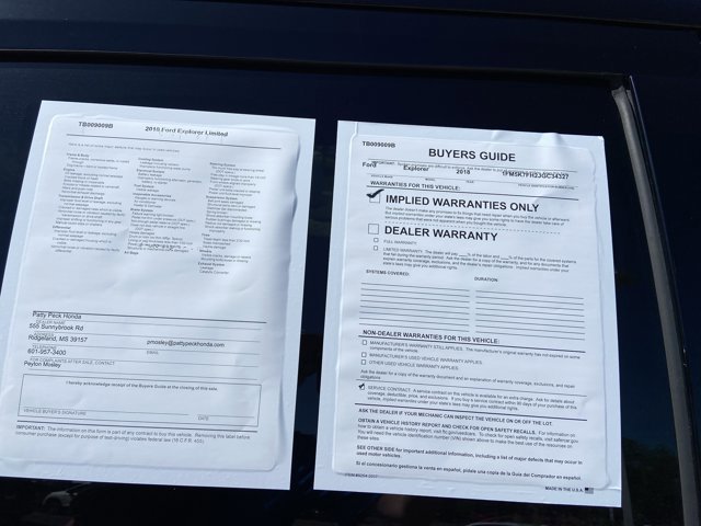 Used 2018 Ford Explorer Limited image 5