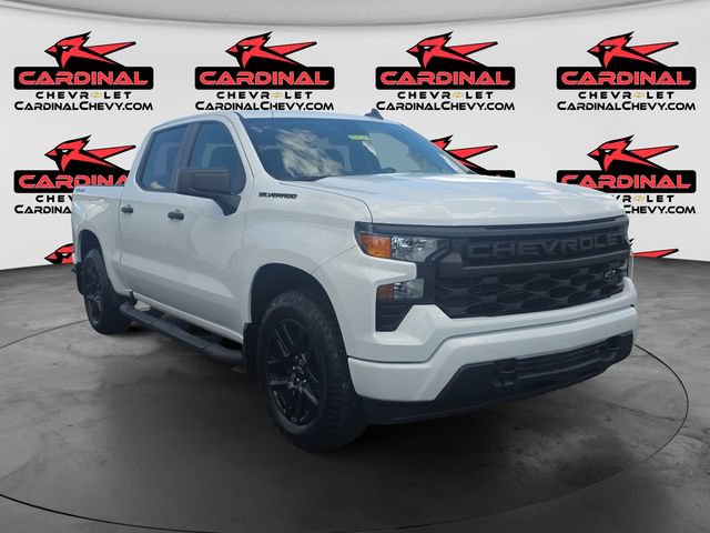 Used 2024 Chevrolet Silverado 1500 Custom w/ LPO, Dark Essentials Package AWD/4WD video 1