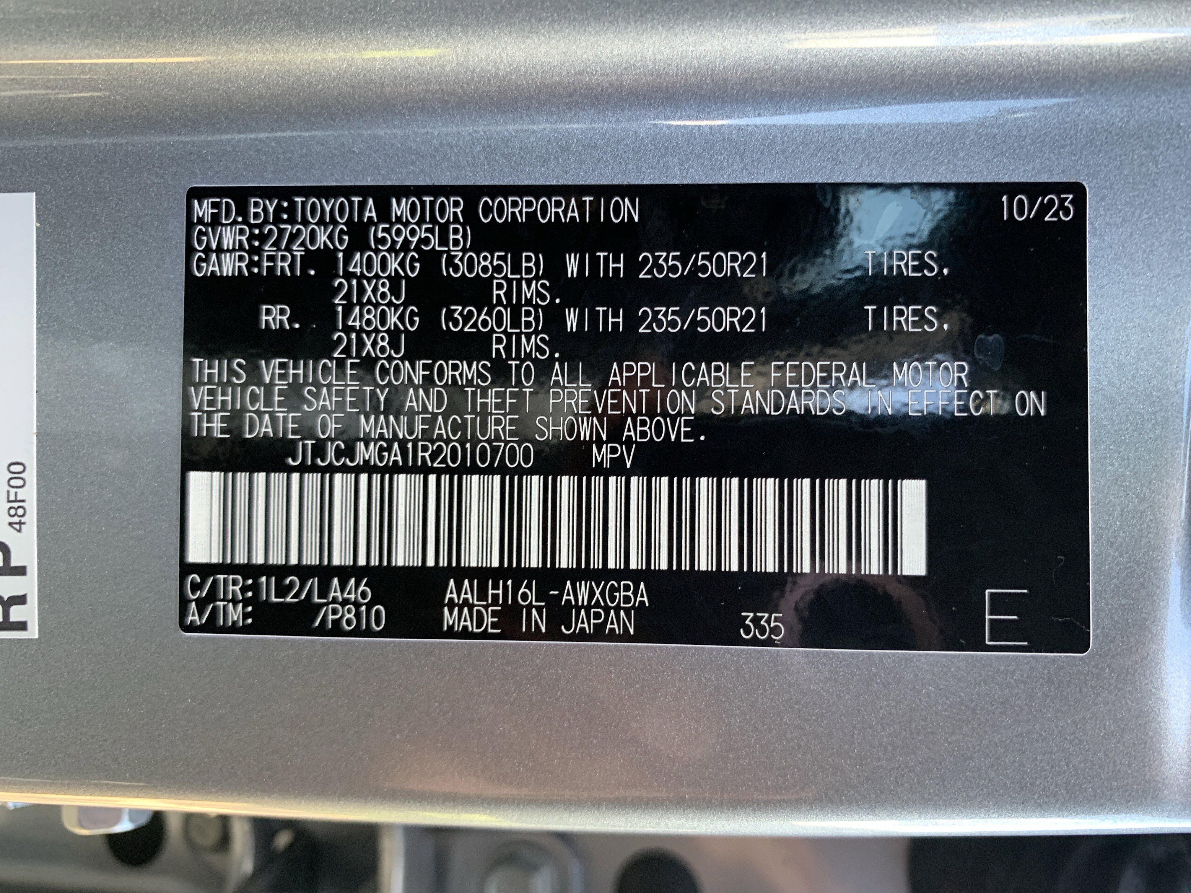 Used 2024 Lexus RX 450h AWD w/ Convenience Package image 20