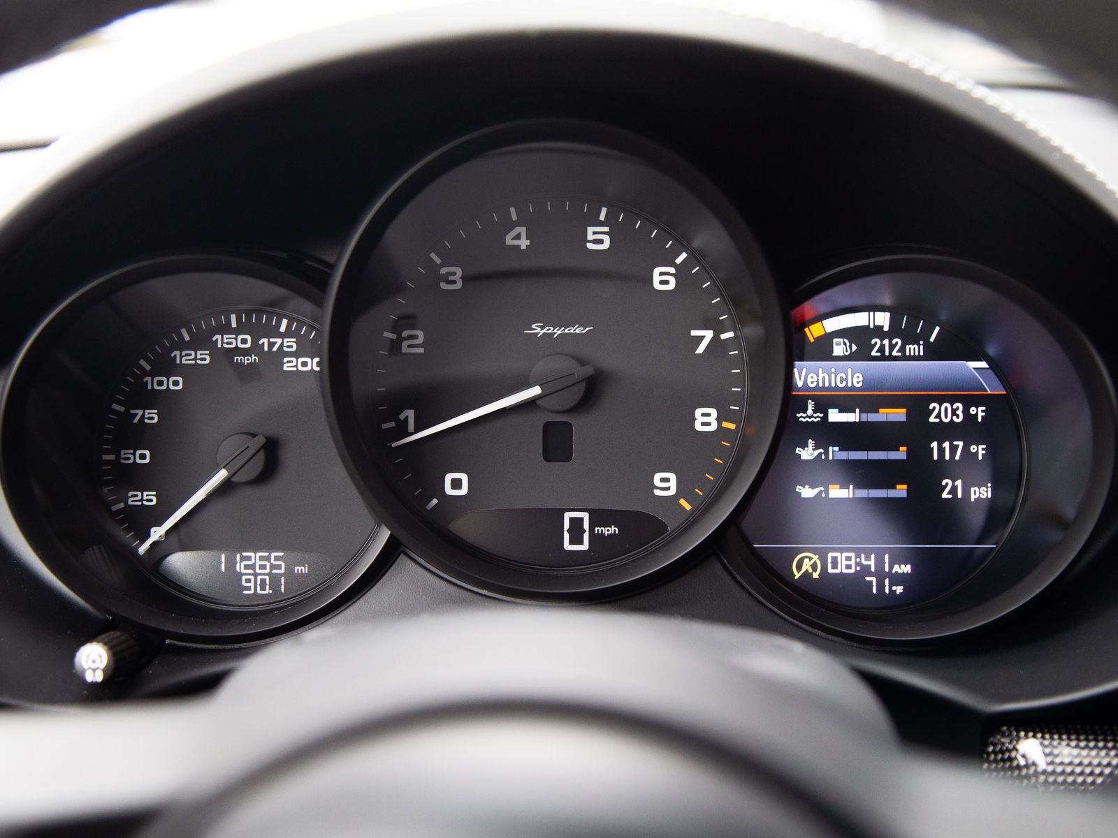 Certified 2021 Porsche 718 Boxster Spyder RWD image 9