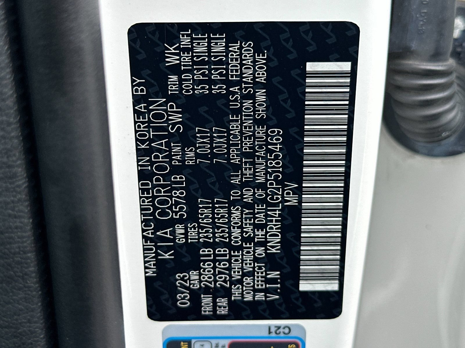 Certified 2023 Kia Sorento EX FWD image 41
