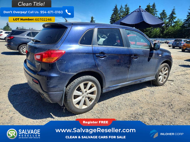 Used 2012 Mitsubishi Outlander Sport SE AWD/4WD image 4