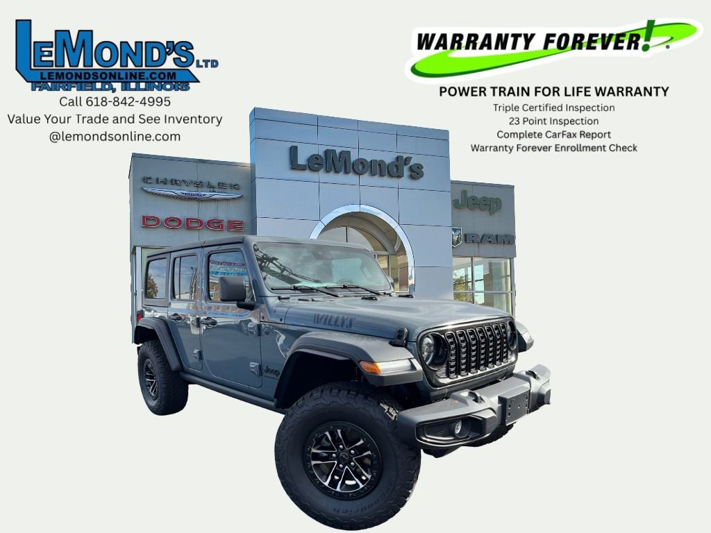 New 2025 Jeep Wrangler Willys image 1