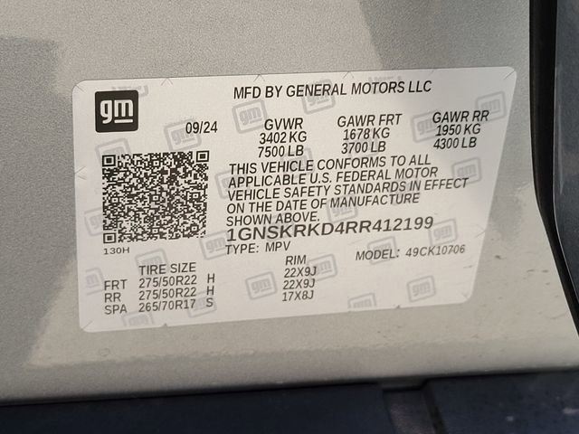Used 2024 Chevrolet Tahoe RST w/ Luxury Package AWD/4WD image 14