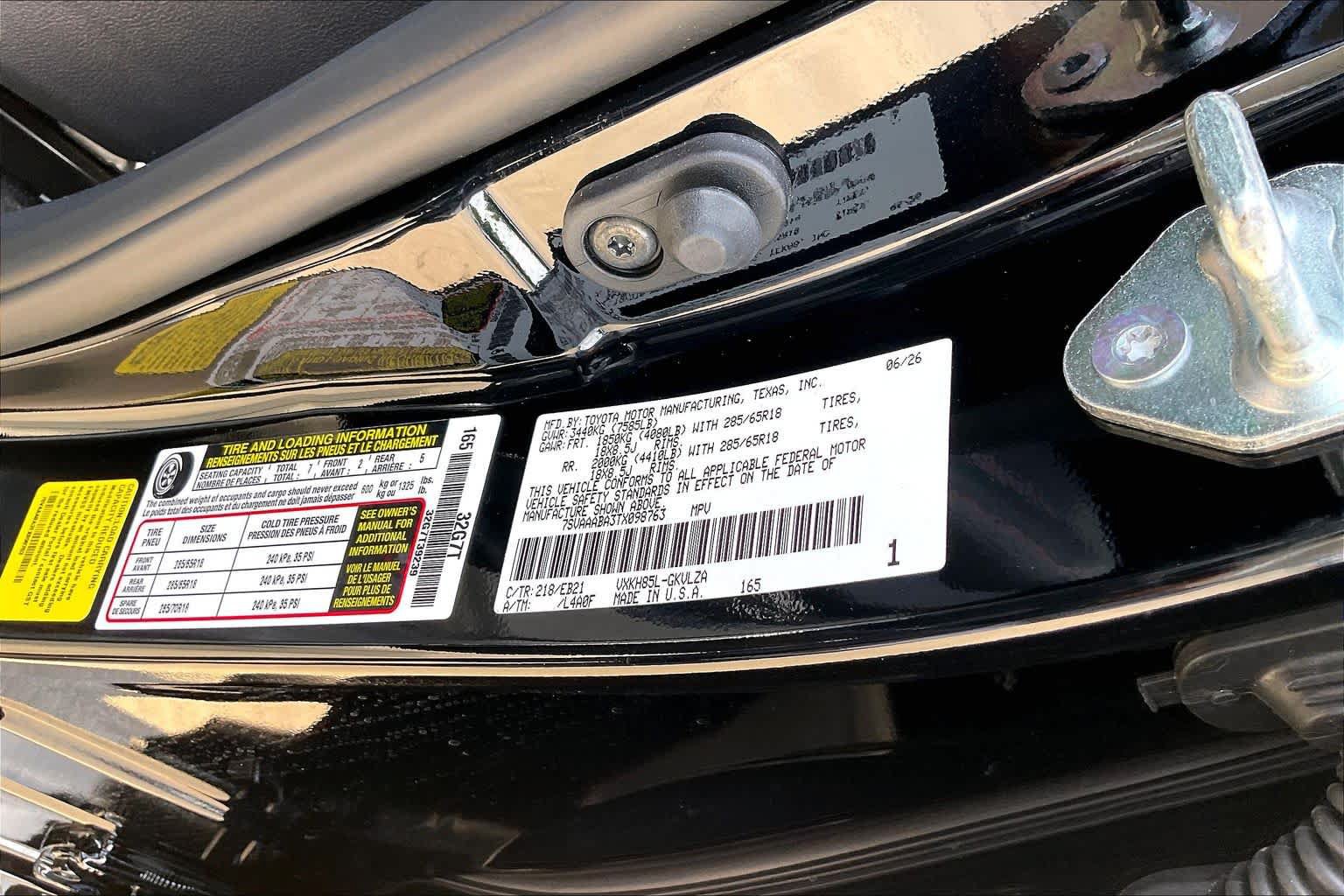 New 2026 Toyota Sequoia TRD Pro AWD/4WD image 21
