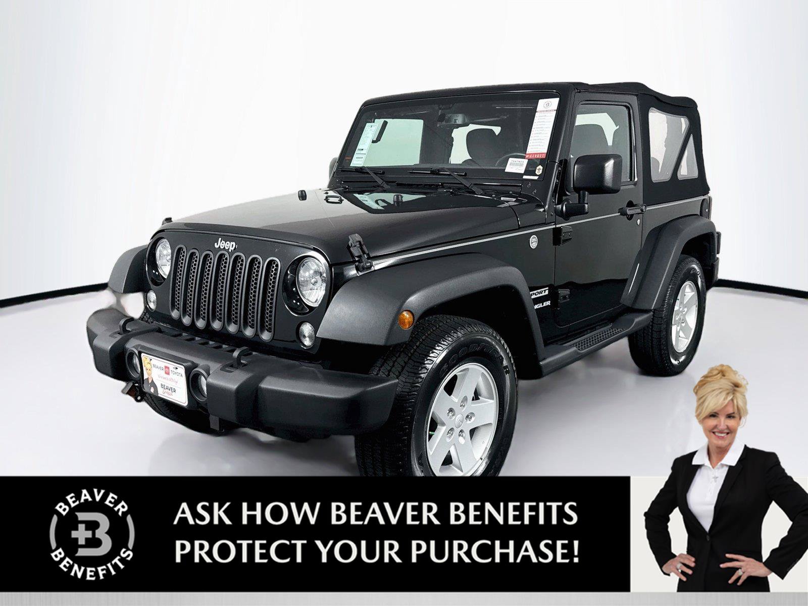 Used 2017 Jeep Wrangler Sport w/ Quick Order Package 24S AWD/4WD image 1