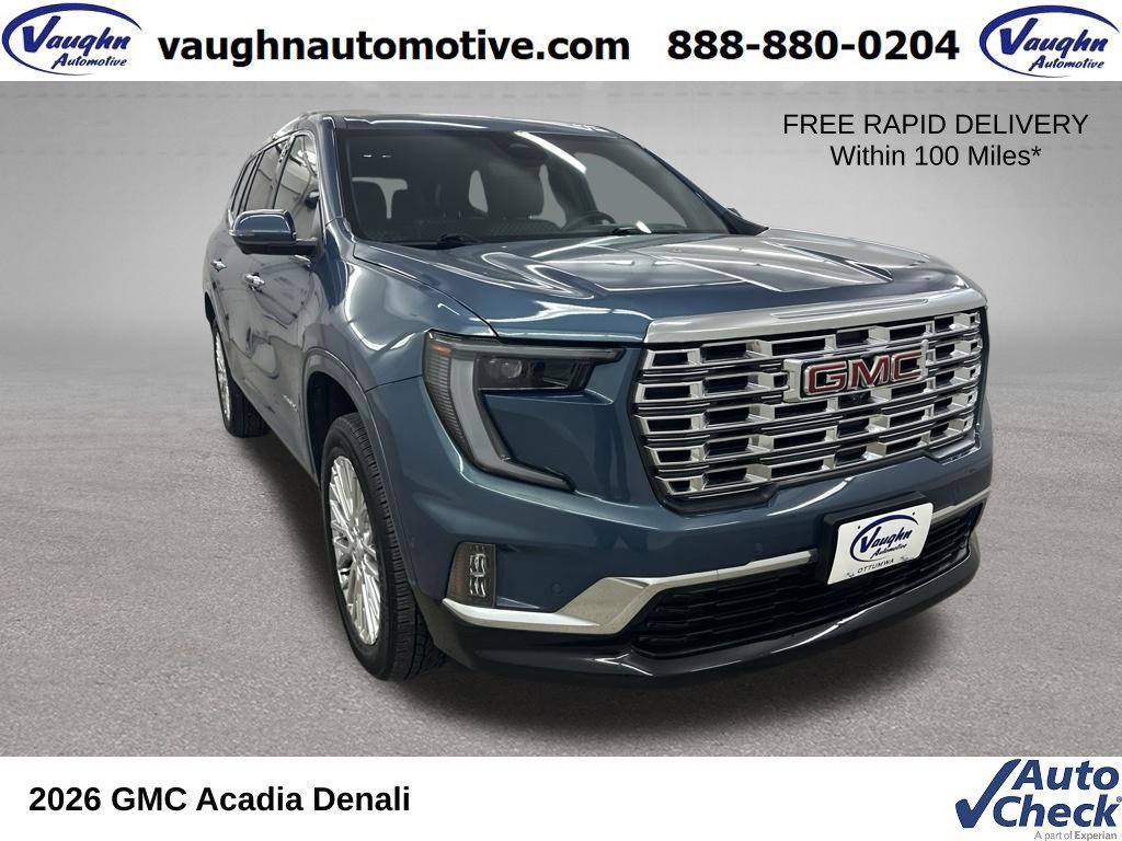 Used 2026 GMC Acadia Denali w/ Super Cruise Package AWD/4WD 360° Tour