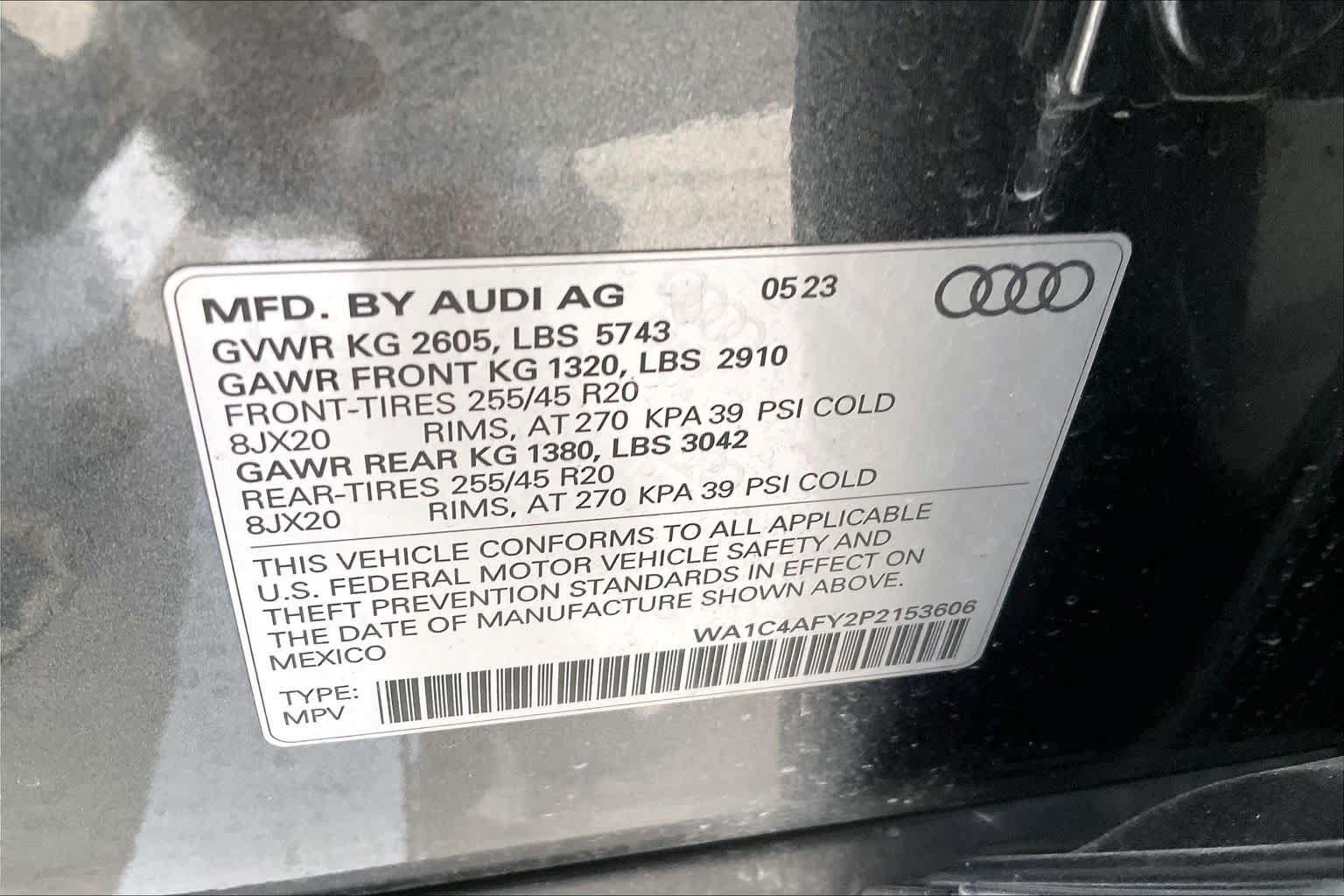 Used 2023 Audi SQ5 Prestige AWD/4WD image 34