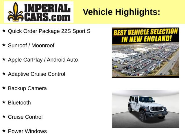 Used 2025 Jeep Wrangler Unlimited Sport AWD/4WD image 8