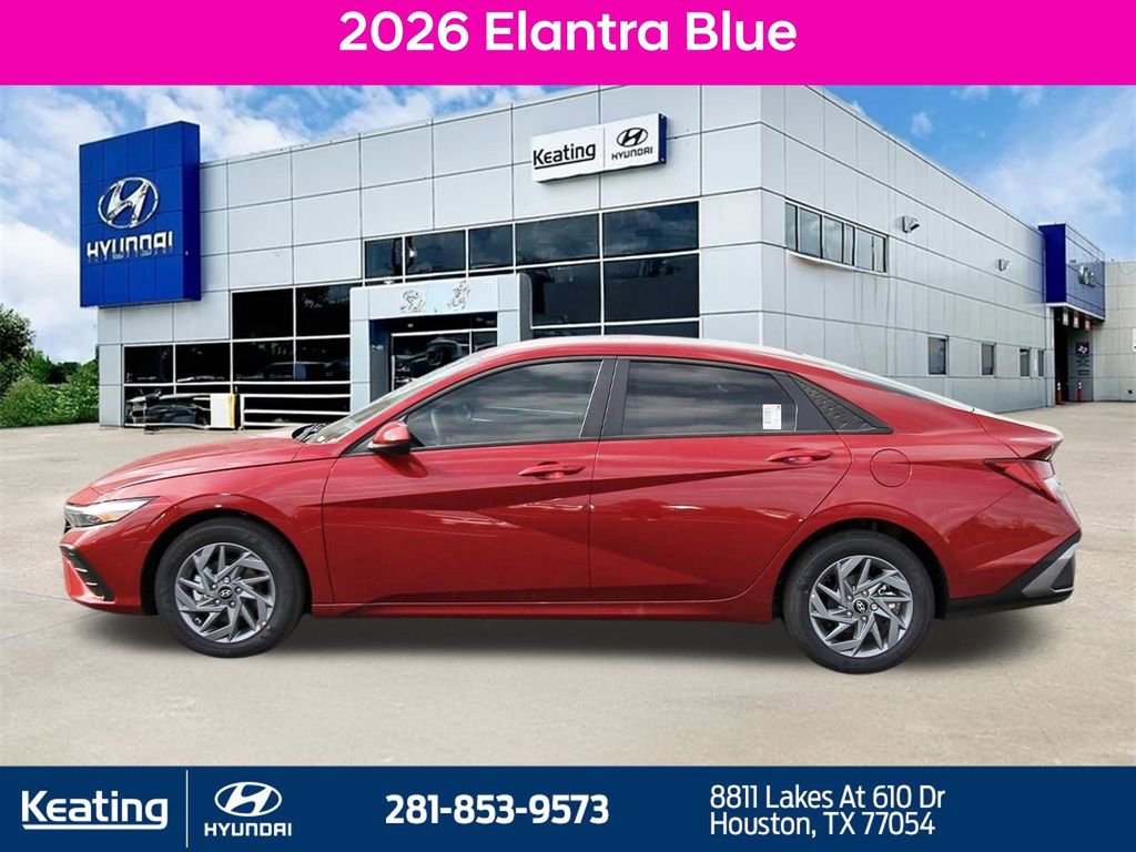 New 2026 Hyundai Elantra Blue image 7