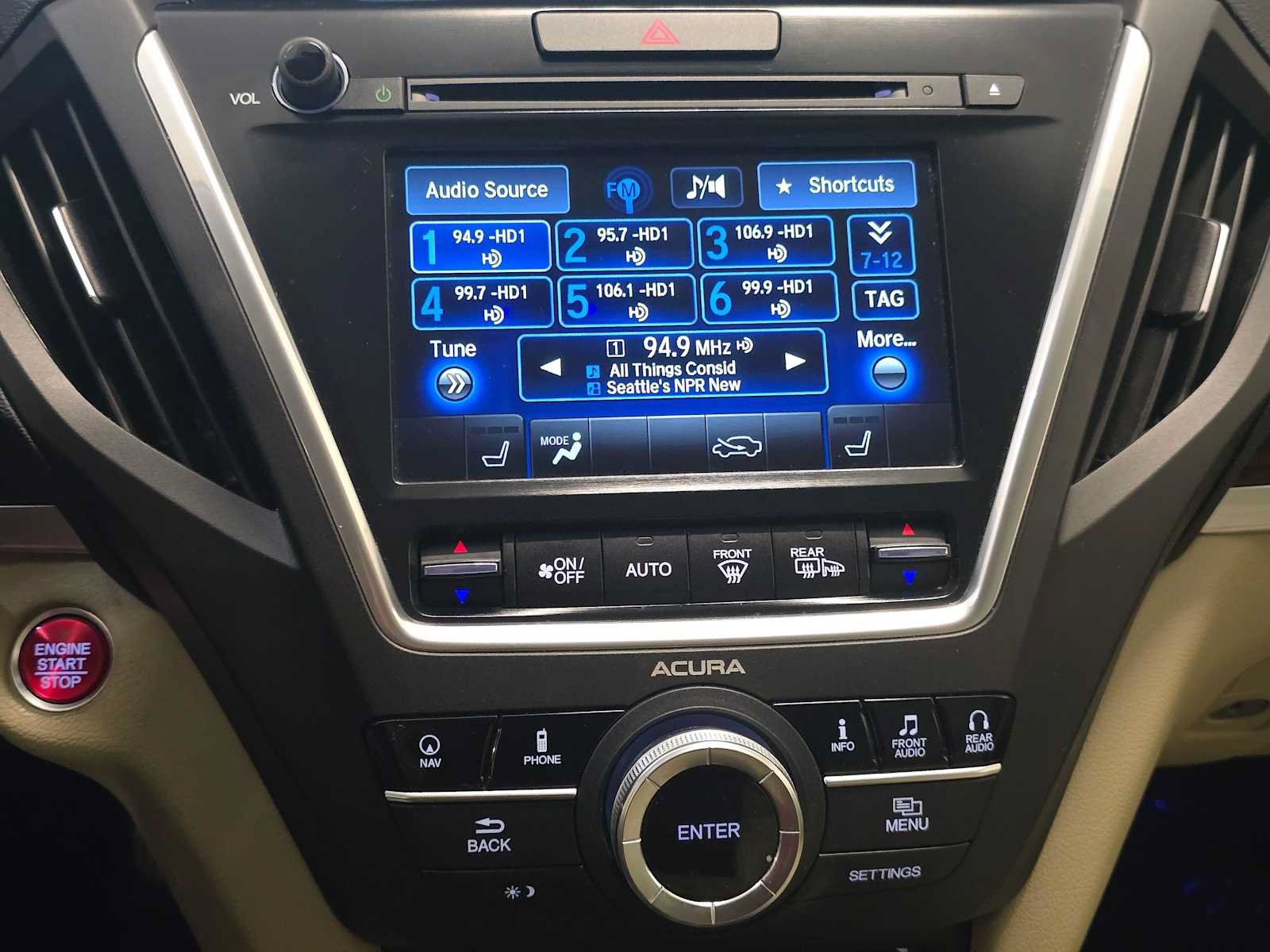 Used 2015 Acura MDX SH-AWD w/ Tech & Entertainment image 16