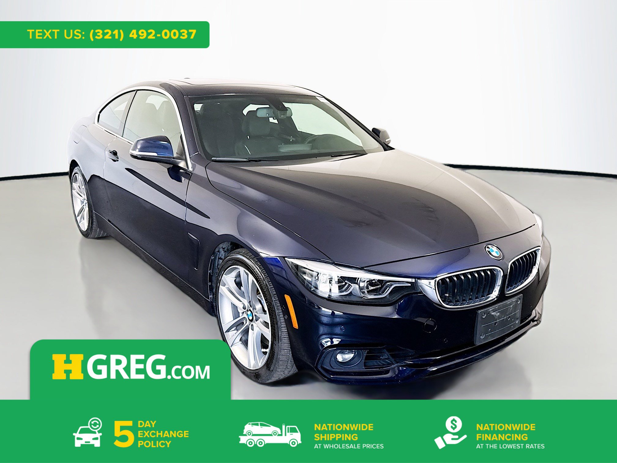 Used 2019 BMW 440i Coupe w/ Executive Package RWD image 1