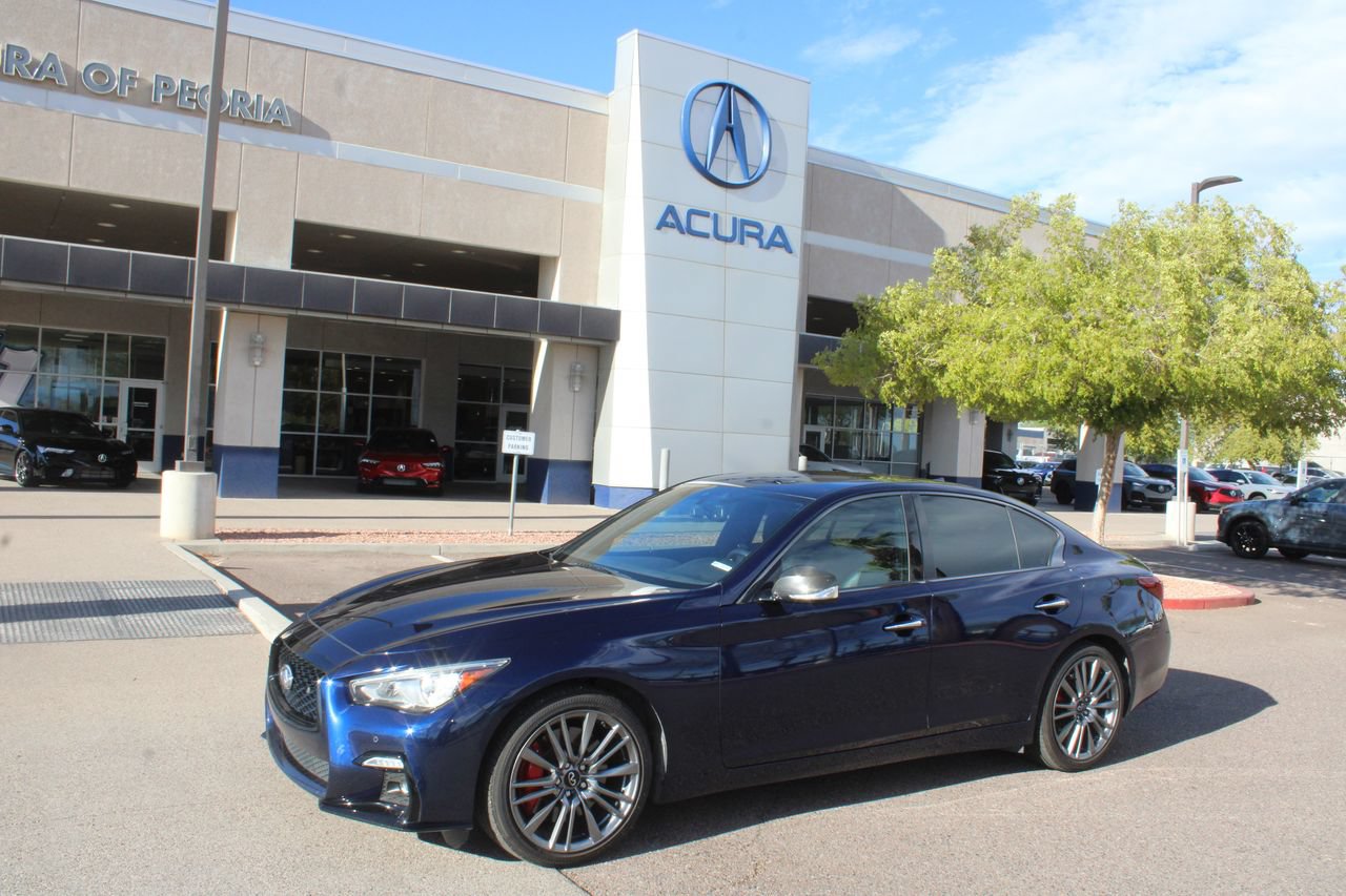 Used 2021 INFINITI Q50 Red Sport 400 w/ Proactive Package AWD/4WD image 1
