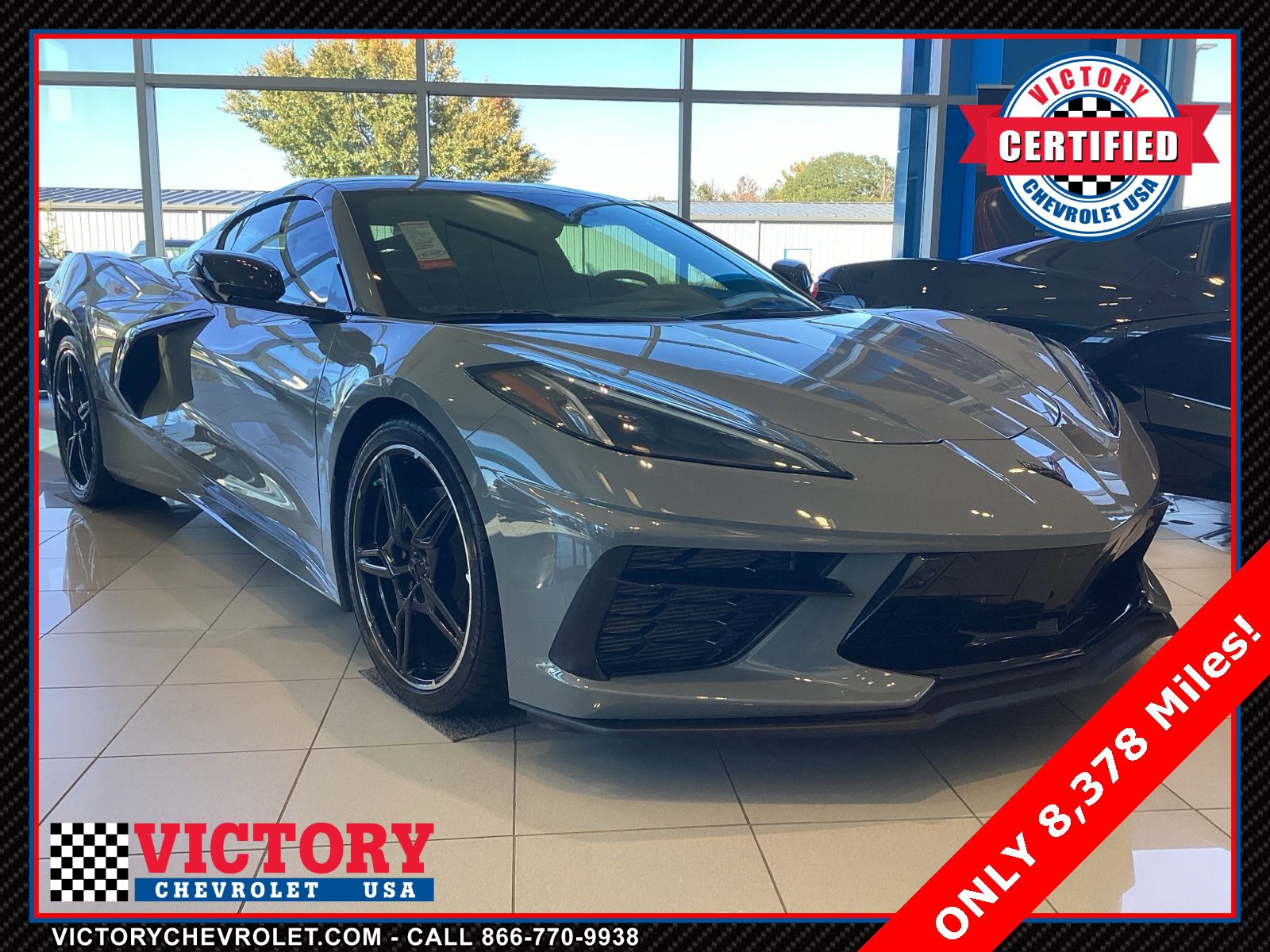 Used 2024 Chevrolet Corvette Stingray Preferred Cpe w/ Stealth Interior Trim Package