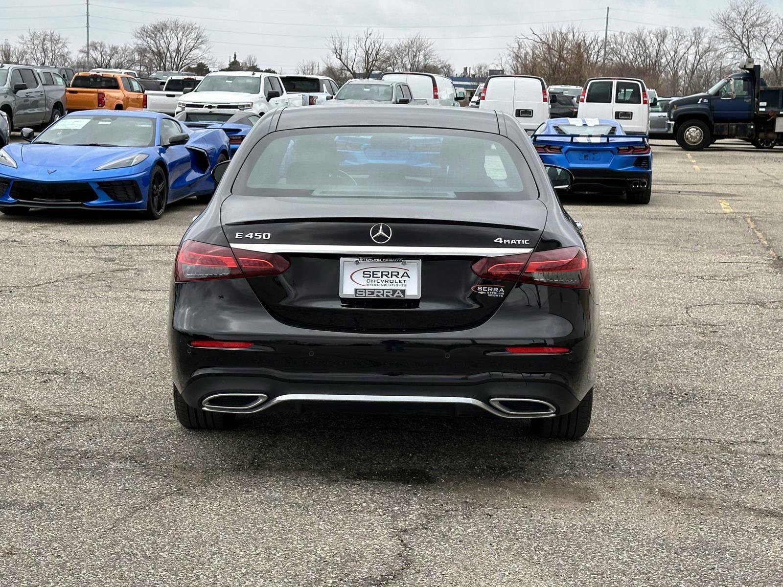 Used 2022 Mercedes-Benz E 450 4MATIC Sedan image 4
