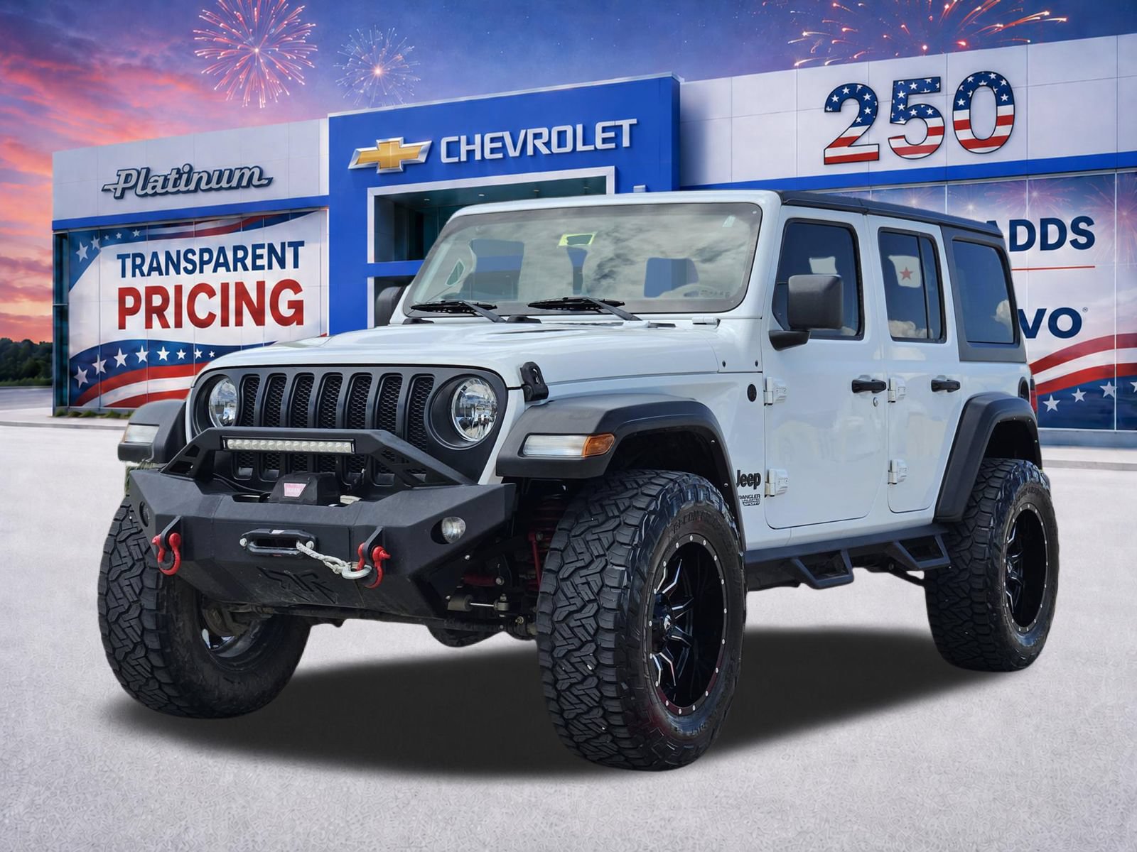 Used 2021 Jeep Wrangler Unlimited Sport AWD/4WD image 2