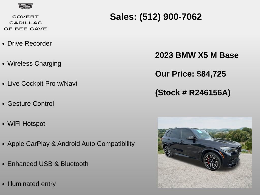 Used 2023 BMW X5 M w/ Competition Package AWD/4WD image 30