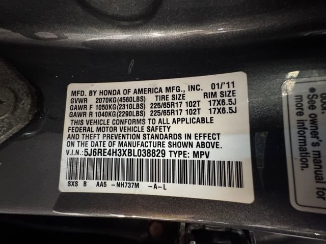 Used 2011 Honda CR-V LX image 31