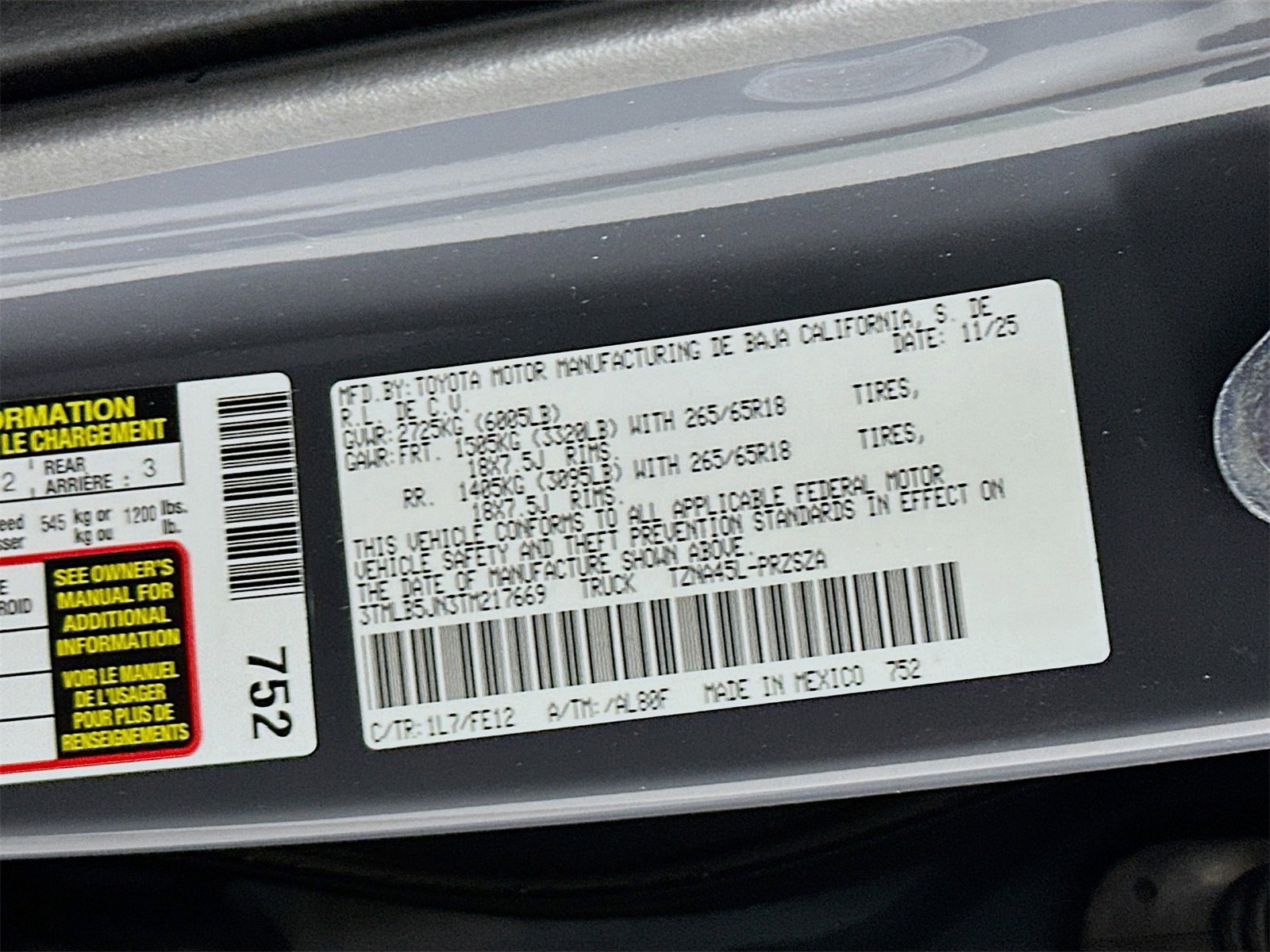 New 2026 Toyota Tacoma TRD Sport image 31