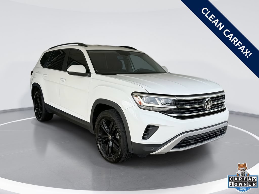 Certified 2023 Volkswagen Atlas SE w/ Black Wheel Package FWD image 44