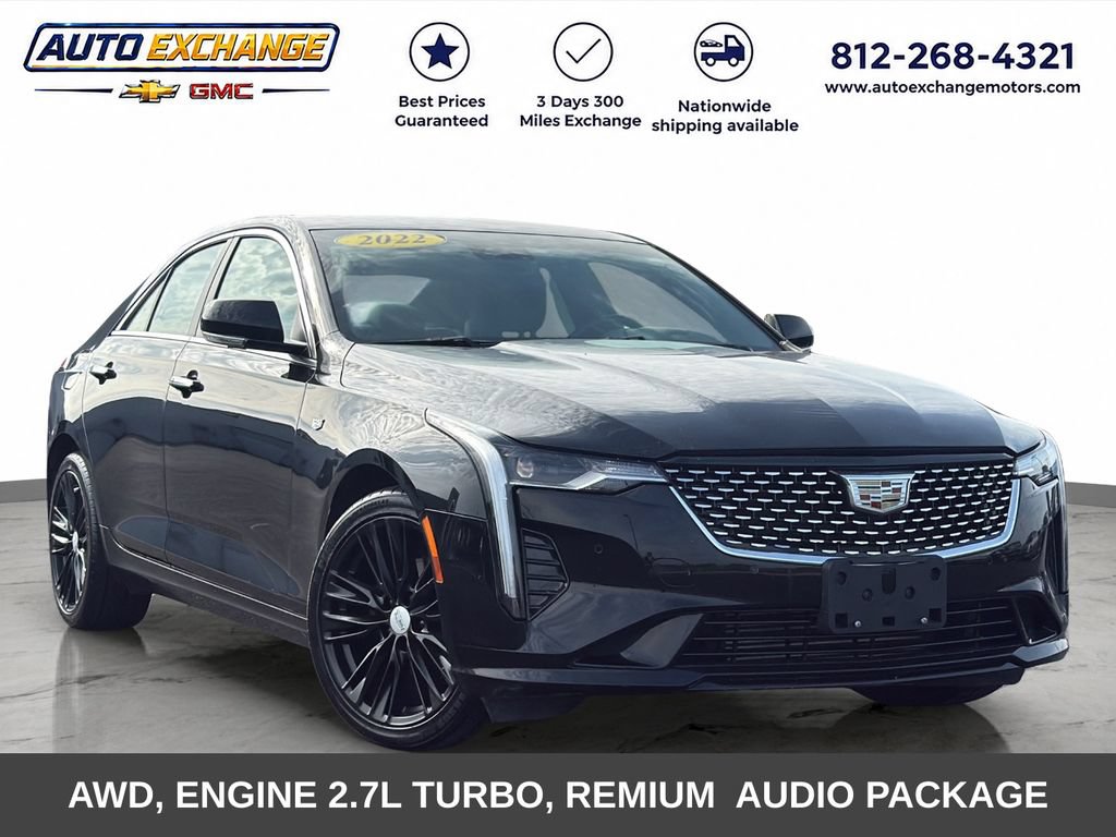 Used 2022 Cadillac CT4 Premium Luxury